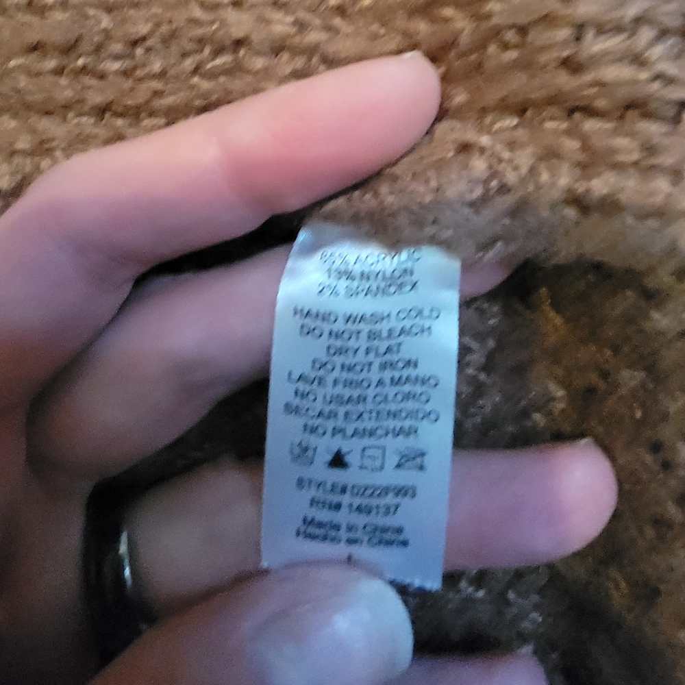 TALULAH Ribbed Hooded Long Cardigan in Camel - Picture 7 of 8